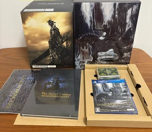 Final Fantasy XIV Shadowbringers Collector’s Edition PS4 w Figure & Art Cards JP - Picture 1 of 10
