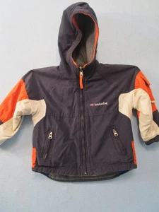 BOY small sZ 4 insulated REVERSABLE hooded WINTER JACKET by LONDONFOG coat EUC - Picture 1 of 7