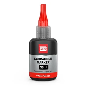 INBUS® 74940 Schraubenmarker rot, 30 ml - Made in Germany - Bild 1 von 7