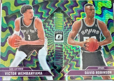 Donruss Optic #5 2025 Victor Wembanyama+David Robinson/249 Foto 1 de 2
