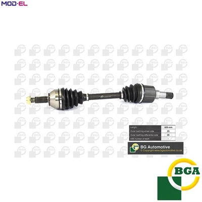 DRIVE SHAFT DS2302L FOR FORD FOCUS/Turnier/Clipper EDDC/EDDB/EDDD/EDDF 2.0L 4cyl - Image 1 of 4