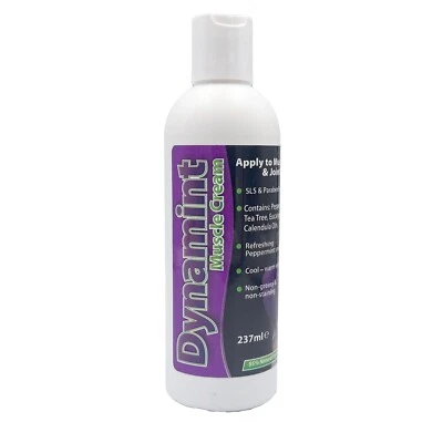 Dynamint Muscle Cream 237 ml | Muscle & Joint Cream | Fast & Natural Relief