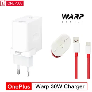 Original OnePlus 30W Warp Dash Schnellladegerät Netzteil Ladekabel Für 7 Pro 6T - Bild 1 von 14