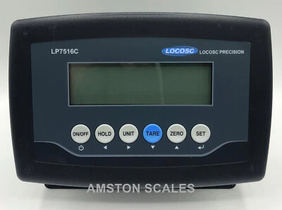 NUEVO CABEZAL DE EXHIBICIÓN DE BÁSCULA DIGITAL MONITOR CÉLULA DE CARGA CAMIÓN PISO PESAJE ANIMAL LCD Foto 1 de 4