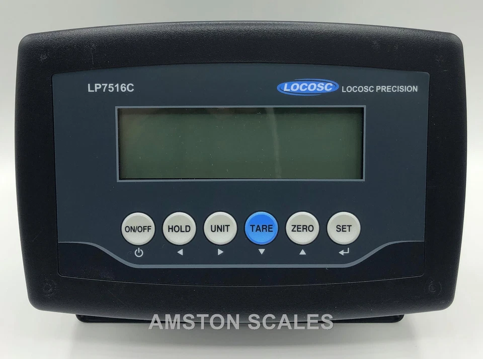 NUEVO CABEZAL DE EXHIBICIÓN DE BÁSCULA DIGITAL MONITOR CÉLULA DE CARGA CAMIÓN PISO PESAJE ANIMAL LCD Foto 1 de 4