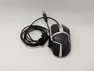 Souris gaming défectueuse L/R Logitech G502 Hero SE USB filaire RGB noir LIRE DESCRIPTION - Photo 1/17