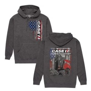 Suéter con capucha para hombre Case IH American Flag - Imagen 1 de 1