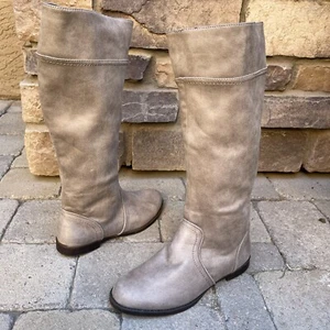Neu ohne Karton Easy Street hohe graue Stiefel - Bild 1 von 6