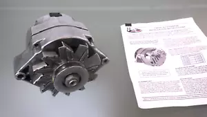 Chrome Alternator for GM Tuff Stuff Performance Lightly Used BCH-06604 Chevy - Picture 1 of 13