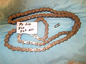 DUCATI  DID VX2 94 LINK 520   CHAIN & MASTER LINK  approx 250 miles - Picture 1 of 8