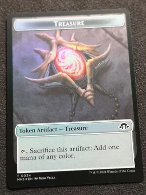 Treasure / Servo Token - Foil - MH3 - MTG - NM - EN - 0034/0033 - Image 1 of 2
