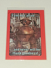 WIZARD OF OZ TIK TOK 1985 TOPPS RETURN TO OZ STICKERS #37