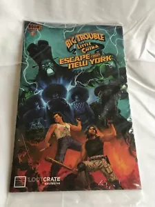 BIG TROUBLE IN LITTLE CHINA ESCAPE FROM NEW YORK LOOT CRATE VARIANT SEALED COMIC - Picture 1 of 2