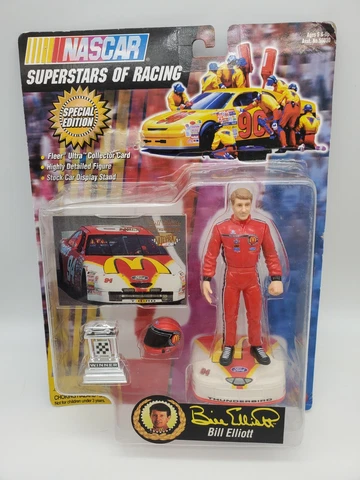 NASCAR Bill Elliott 1997 Superstars of Racing Figure Good Condition Cover