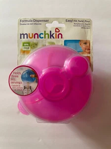 NIB Munchkin Pink Formula Dispenser BPA Free Holds 3 - 9oz (265 ml) Servings NEW - Picture 1 of 3