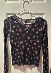 Art Class Girls Long Sleeved, Ribbed Shirt Size XL 14/16 - Picture 1 of 6