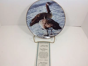 Winged Reflections Freeze Up Hamilton Collection Plate - Picture 1 of 5