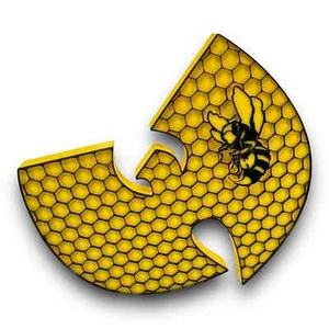 Panal Wu-Tang Clan con abeja 🙂 Decoración | Colgador de pared 3D v4 - Imagen 1 de 1