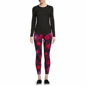 No Boundaries Juniors’ Sueded Ankle Leggings, 2-Pack, Medium (7-9) - Picture 1 of 5