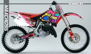 Maxcross Design Graphic kit Full Decal FOR HONDA 1995-1997 CR125R CR250R - Picture 1 of 2