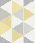 Arthouse Scandi Triangle Yellow Wallpaper 908206