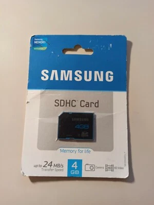 Samsung SDHC Card 4GB - Immagine 1 di 2