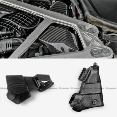 Для BMW M2 G87 M3 G80 G81 M4 G82 G83 Pre-preg крышка клеммы сухого углеродного аккумулятора - Изображение 1 из 4