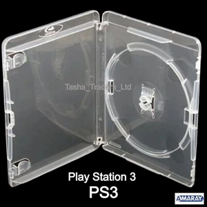 10 étuis de jeu vidéo PlayStation 3 PS3 haute qualité neuf housse de remplacement Amaray - Photo 1/24