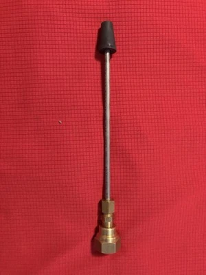 B&G Type VersaFoamer 4000S 3/16” X 6” Stainless Tip Cone Seal- 11/16 Cap Thread - Image 1 of 2