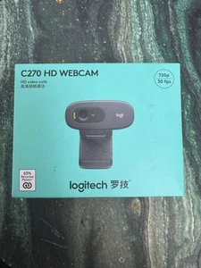 Logitech C270 HD Webcam 720p 30fps - Picture 1 of 1