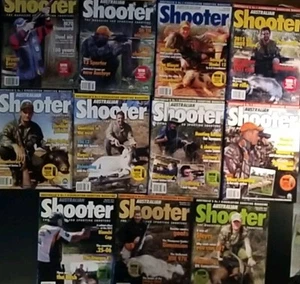 Australian Shooter Magazine 2012 11 ISSUES ENTIRE Magazine For Sporting Shooter - Picture 1 of 12
