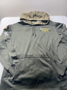 Sudadera con capucha camuflada Nike On Field Steelers Salute To Service para hombre XL - Imagen 1 de 7