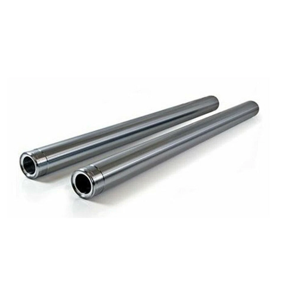 Dew Mfg. 35mm Fork Tubes - 23.50" - Show Chrome T4070 - Image 1 of 4