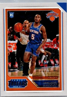 2020-21 Panini Chronicles - Threads Immanuel Quickley #100 (RC) - Image 1 of 2