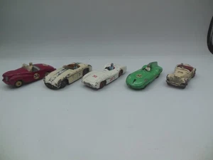 Grupo de 5 Coches de Carreras Dinky De Colección Nºs 108, 107, 237, 133, 236 Años 50 MG - Imagen 1 de 24