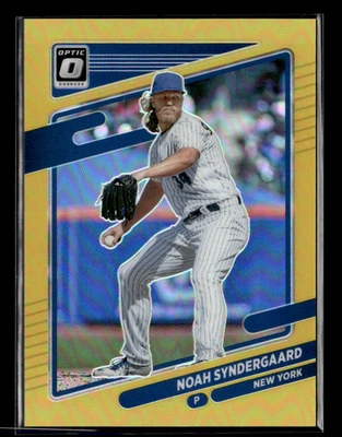 Noah Syndergaard 2021 Optic Gold Prizm 1/10 #107 Foto 1 de 2