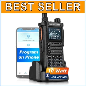 Hochleistungs Walkie Talkie mit 199 Kanälen & kabelloser Programmierung - Bild 1 von 11