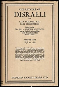 The Letters of Disraeli to Lady Chesterfield and Lady Bradford: Vol Two 1876-81  - Bild 1 von 1