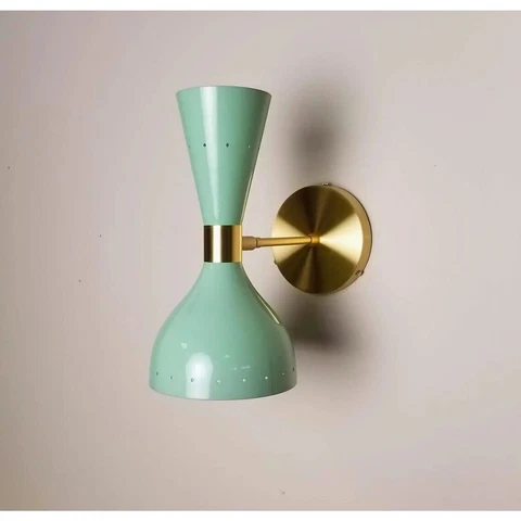 Wall Sconce Diabolo Pair of Modern Italian Wall Lights Wall Fixture Lamps Cover