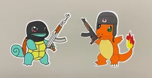 Pokemon Charmander Sticker Vinyl With AK47 UV Resistant High Quality - Picture 1 of 2