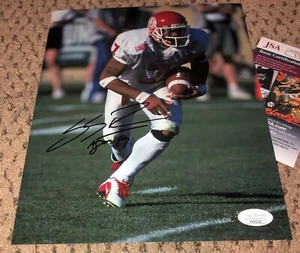 STEVE SMITH JR SIGNED 8X10 PHOTO JSA AUTOGRAPH UTAH UTES FOOTBALL AUTO PANTHERS - Picture 1 of 1