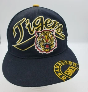 Grambling State Tigers Snapback Hat Cap Black Yellow Embroidered GMEN BigBoy - Picture 1 of 11