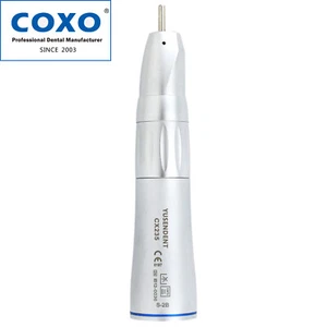 COXO Manipolo Naso Dritto Dentale Bassa Velocità 1:1 Tipo E Acqua Interna CX235-2B - Foto 1 di 9