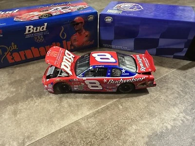 2000 DALE EARNHARDT JR #8 Budweiser OLYMPIC TEAM diecast 1:24 Legendary NASCAR - Image 1 of 4