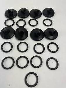 Set of 8: Taylor Cable Boot Kit 44300 Hemi Tube Well Covers 331-426 + tube seals - Picture 1 of 9
