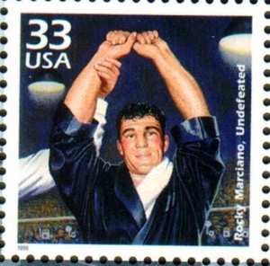 Rocky Marciano Boxing Champion MNH US Postage Stamp 33 Cents Scotts 3187k - Picture 1 of 3