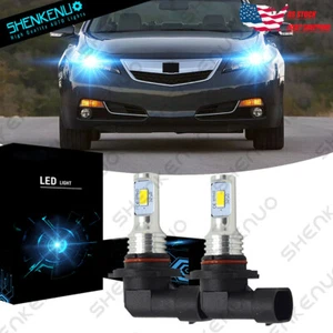 For Acura TL RL ILX TSX RDX MDX 9005 ICE Blue LED Running Light DRL Bulbs YHL - Picture 1 of 12