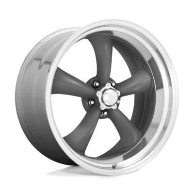 American Racing VN215 Classic Torq Thrust II 15x10 5x114.3 -44mm Mag Gray Mach - Image 1 of 2