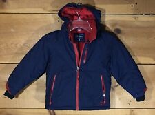 L.L. Bean Ski Snow Thick Insulated Hooded Jacket Boys Kids Small (4) Full Zip