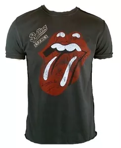 Amplified Rolling Stones Firma Lick Lengua Rock Star Camiseta Vintage G. S 46 - Imagen 1 de 1